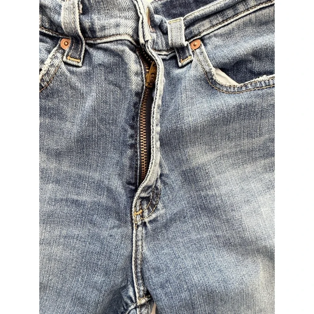 AG Adriano Goldschmied Straight Jeans Womens 26 Blue Wash Mid Rise Relaxed 26x30
